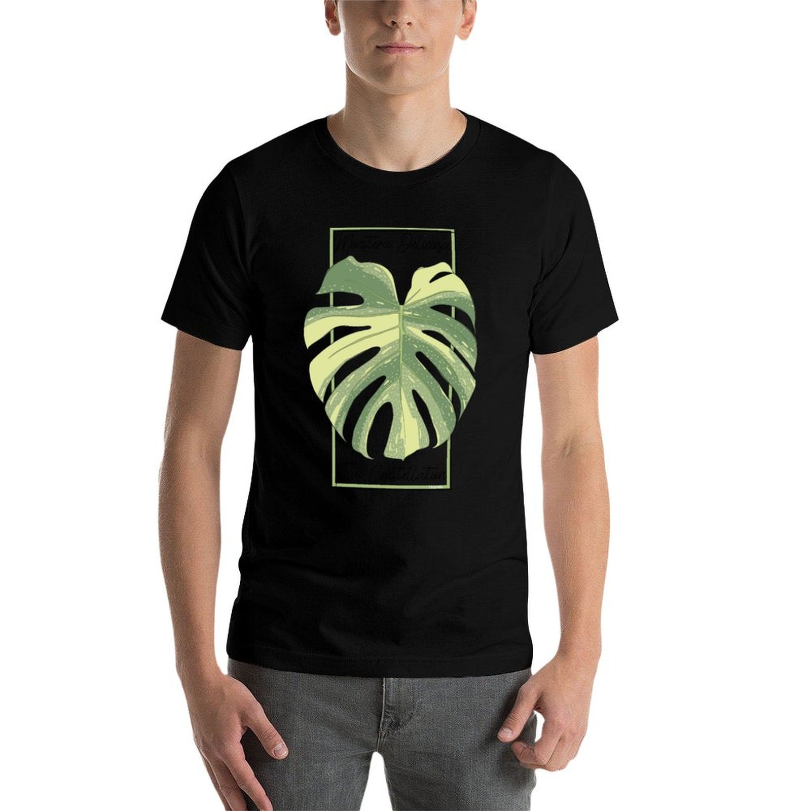 เสื้อยืดลายตราสัญลักษณ์พฤกษศาส - Monstera Thai Constellation บทวิจารณ์และราคา